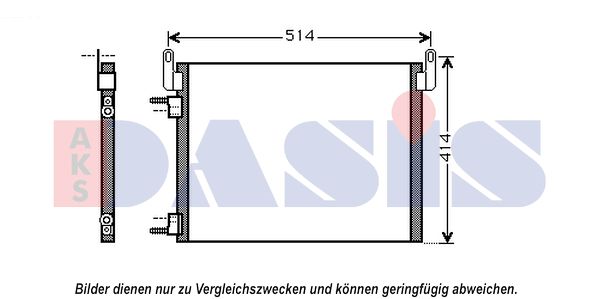 AKS DASIS Kondensaator,kliimaseade 152046N